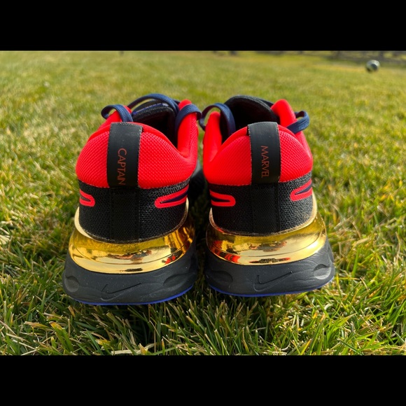 Nike React Infinity Run Flyknit 2 - Custom Colors Captain Marvel Inspired - Picture 4 of 11